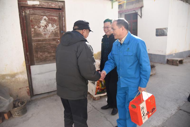 春节送温暖   华体会（中国）在行动
